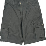 Levis Cargo Shorts - 36W 11L Black Cotton
