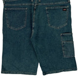 Dickies Denim Shorts - 40W 13L Blue Denim