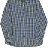 Tommy Hilfiger Checked Shirt - Small White Cotton