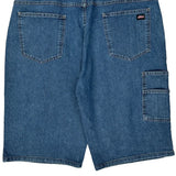 Dickies Denim Shorts - 38W 11L Blue Cotton Blend