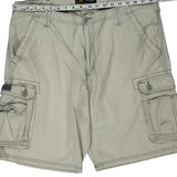 Lee Cargo Shorts - 37W 11L Beige Cotton