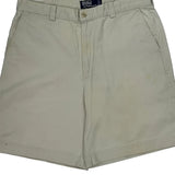Polo By Ralph Lauren Chino Shorts - 33W 7L Beige Cotton