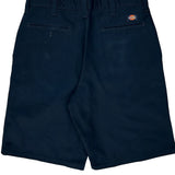 Dickies Chino Shorts - 34W 10L Navy Polyester Blend