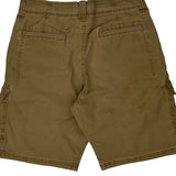 Wrangler Cargo Shorts - 30W 10L Brown Cotton
