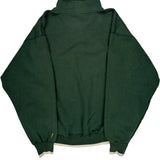 Green Bay Packers Pro Player Nfl 1/4 Zip - Medium Green Cotton Blend