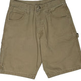 Wrangler Carpenter Shorts - 30W 10L Beige Cotton