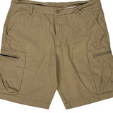 Nike Cargo Shorts - 35W 9L Khaki Cotton