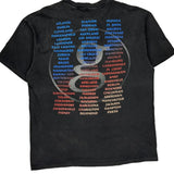 Tour Dates Unbranded Single Stitch T-Shirt - XL Black Cotton