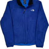 The North Face Fleece Jacket - Medium Blue Polyester