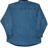 Lee Denim Shirt - Large Blue Cotton