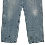 Dickies Carpenter Jeans - 35W 31L Light Wash Cotton