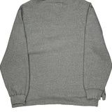 Polo By Ralph Lauren Collared Sweatshirt - Large Gray Cotton