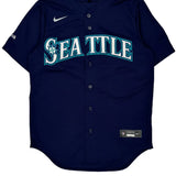 Seattle Mariners Nike Mlb Football Jersey - Medium Navy Polyester