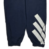 Adidas Track Pants - Large Navy Polyester