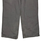 Carhartt Carpenter Trousers - 30W 33L Grey Cotton