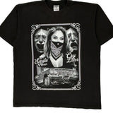 Smile Now Cry Later Shaka Wear Graphic T-Shirt - 2XL Black Cotton