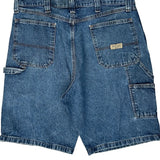 Wrangler Carpenter Shorts - 36W 10L Blue Cotton