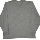 Carhartt Long Sleeve T-Shirt - XL Grey Cotton