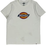 Dickies T-Shirt - Medium White Cotton