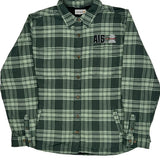 Carhartt Checked Overshirt - XL Green Cotton