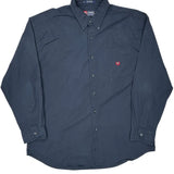 Chaps Ralph Lauren Shirt - XL Navy Cotton