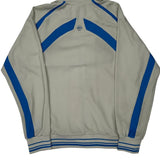 Nike Striped Track Jacket - Medium Blue Polyester