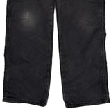 Dickies Carpenter Trousers - 34W 30L Black Cotton