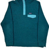 Patagonia Sweatshirt - Large Blue Cotton