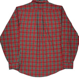 Gant Checked Shirt - Large Red Cotton Blend