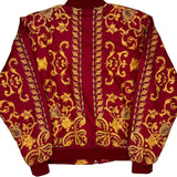 1980'S Petite Shell Jacket - Small Red Nylon