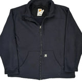 Carhartt Fleece Jacket - XL Navy Polyester
