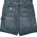 Wrangler Carpenter Shorts - 36W 10L Blue Cotton