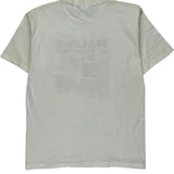Malone Tigers Cotton Net Single Stitch T-Shirt - Large White Cotton