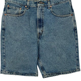 Levis Denim Shorts - 33W 9L Blue Denim