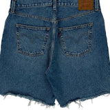 Levis Denim Shorts - 32W UK 12 Blue Denim