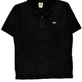 Lacoste Polo Shirt - XL Black Cotton