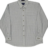 Pendleton Checked Shirt - XL Blue Cotton