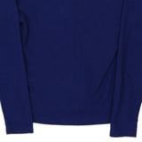 Age 11-12 Teddy Cardigan - Medium Navy Cotton Blend