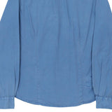 Napapijri Shirt - Small Blue Cotton