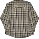 Carhartt Checked Shirt - Large Beige Cotton
