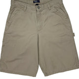 Age 16 Polo By Ralph Lauren Carpenter Shorts - Large Beige Cotton