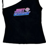 Carolina Coast Harley Davidson Top - Large Black Cotton