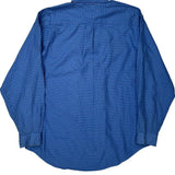 Tommy Hilfiger Checked Shirt - Large Blue Cotton