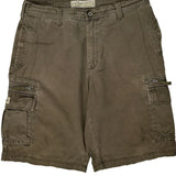 Lee Cargo Shorts - 32W 11L Brown Cotton