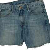 Levis Denim Shorts - 34W 10L Blue Denim