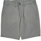 Levis Chino Shorts - 34W 10L Gray Cotton