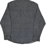 Dickies Striped Shirt - XL Blue Cotton