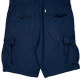 Levis Cargo Cargo Shorts - 36W 11L Blue Cotton