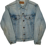 Levis Denim Jacket - Large Light Wash Cotton