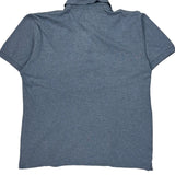 Tommy Hilfiger Polo Shirt - Large Blue Cotton